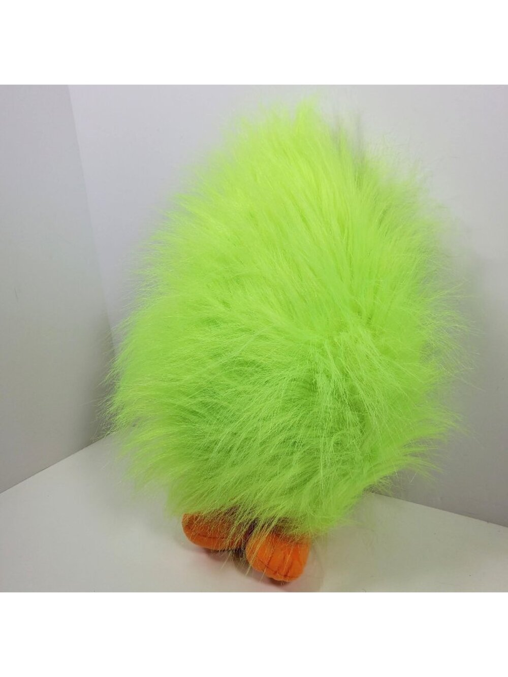 Fuzzbert Trolls DreamWorks Plush Green Hair & Orange Feet 9 Inches Toy Factory